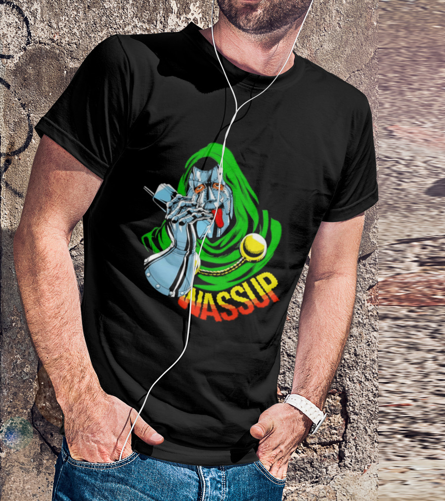 Wassup Doctor Doom Iconic Supervillain T-Shirt