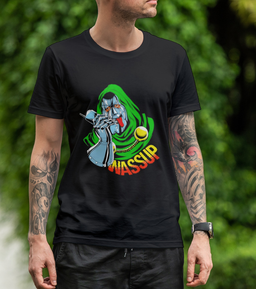 Wassup Doctor Doom Iconic Supervillain T-Shirt