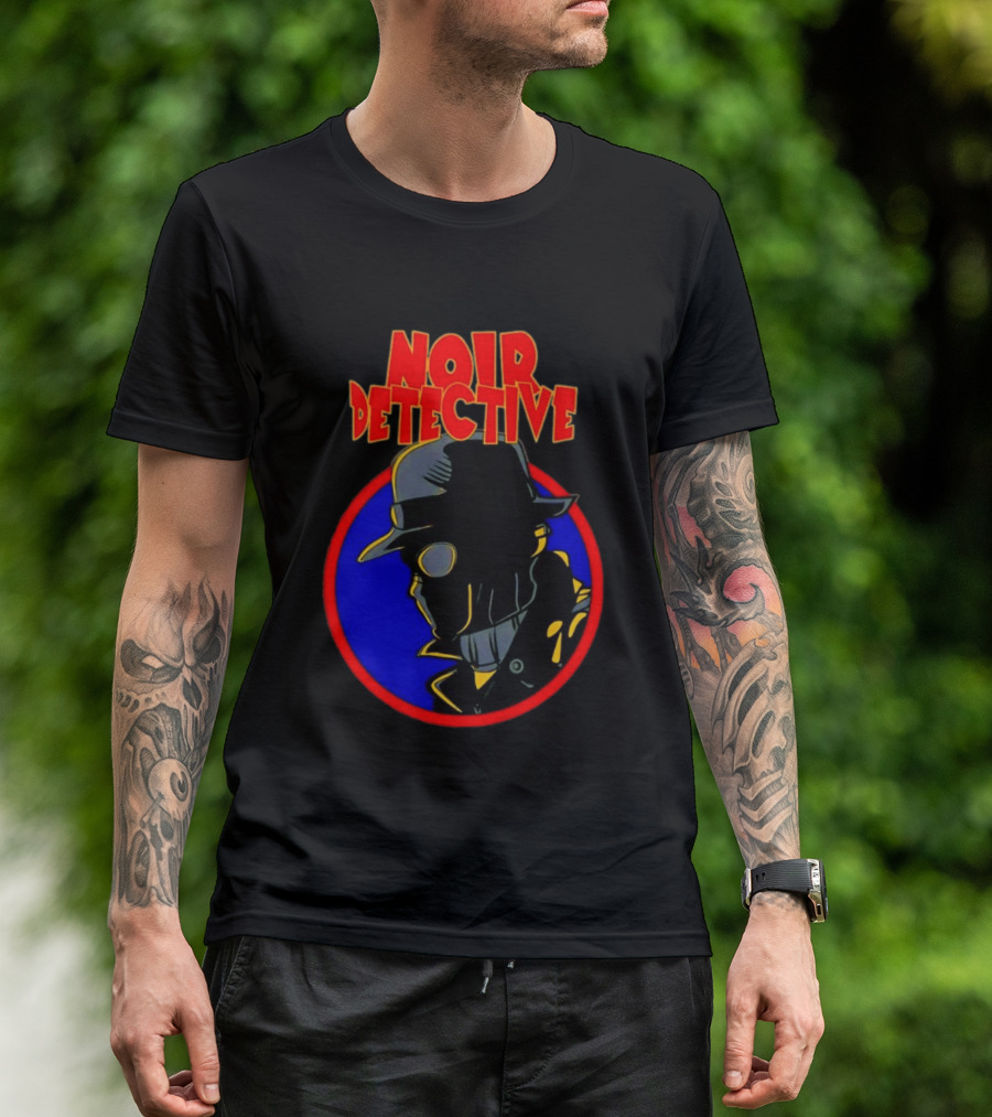Noir Detective Private Investigator Mystery Solver T-Shirt