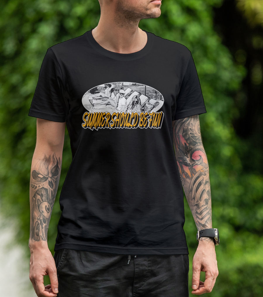 Friends Good Times Summer Should Be Fun Poolside Vibes T-Shirt