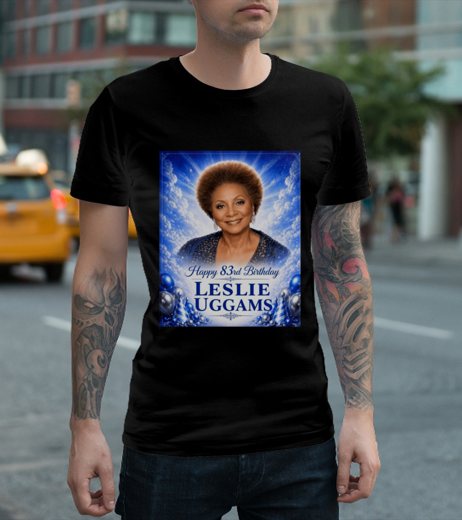 Happy 83rd Birthday Leslie Uggams Celebration T-Shirt