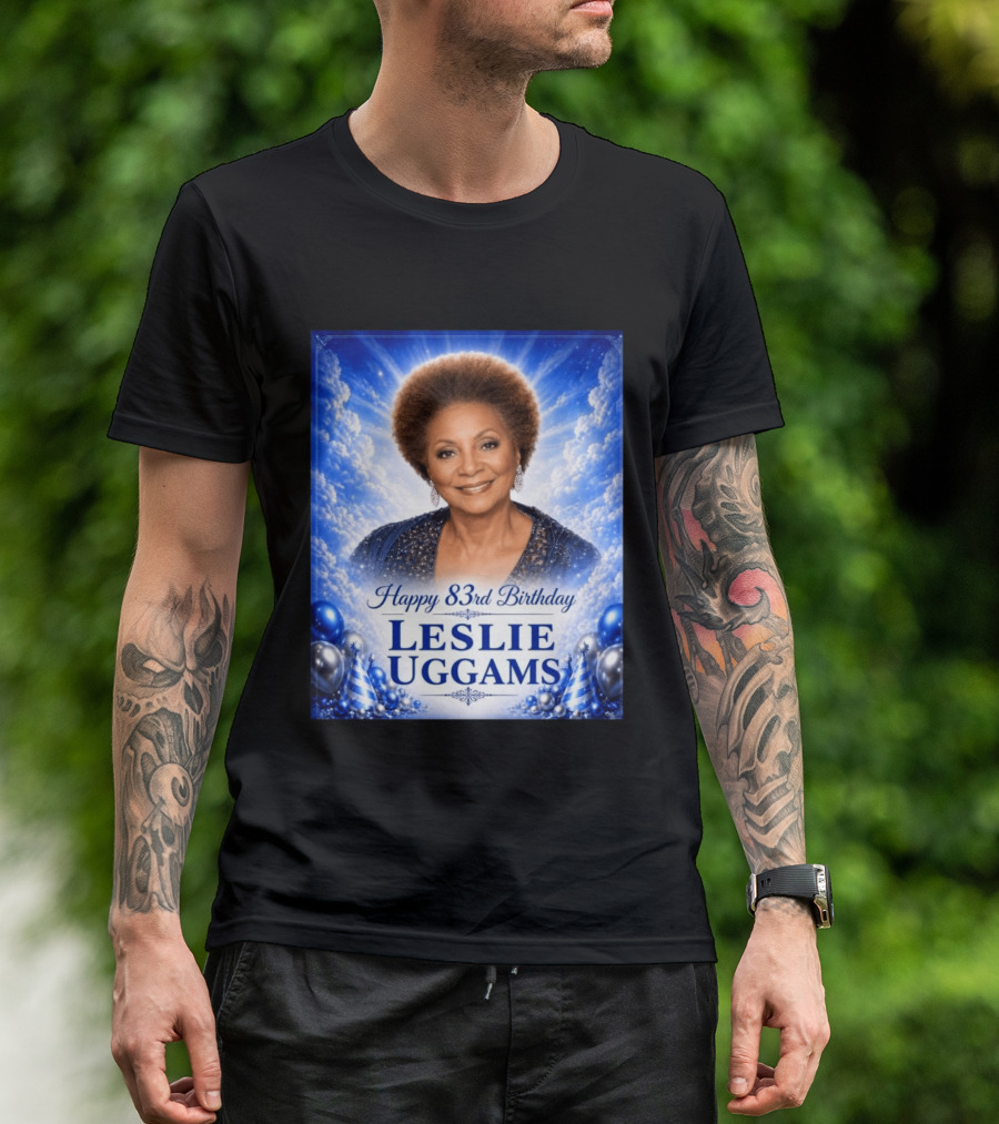 Happy 83rd Birthday Leslie Uggams Celebration T-Shirt