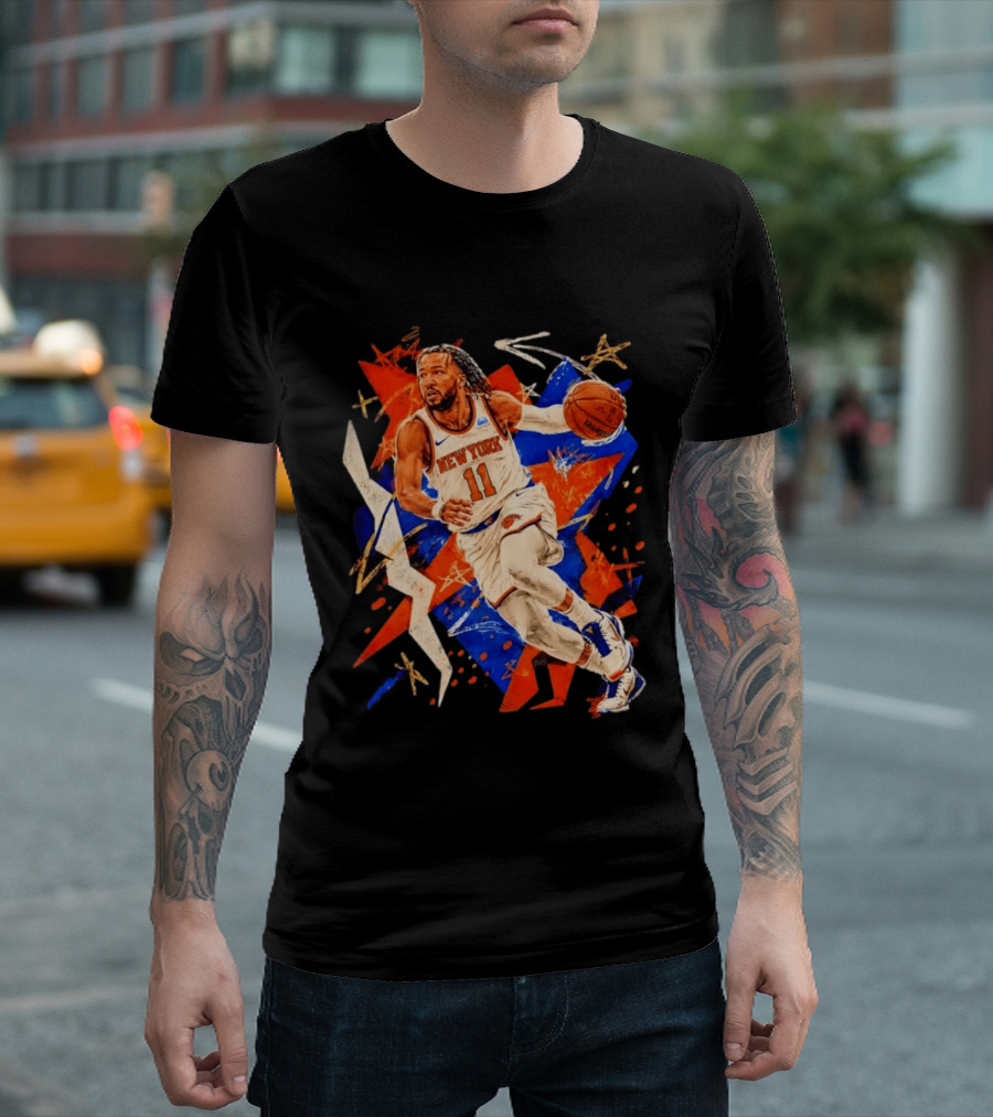Jalen Brunson New York Knicks 11 Basketball T-Shirt