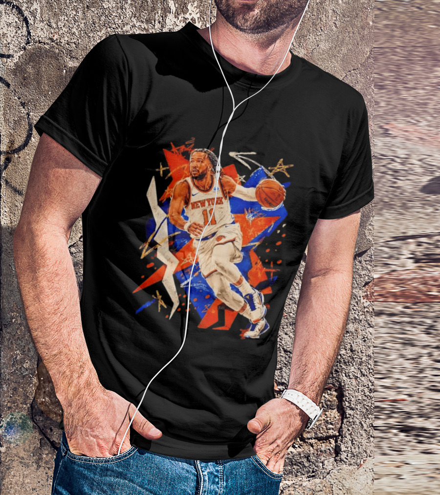 Jalen Brunson New York Knicks 11 Basketball T-Shirt