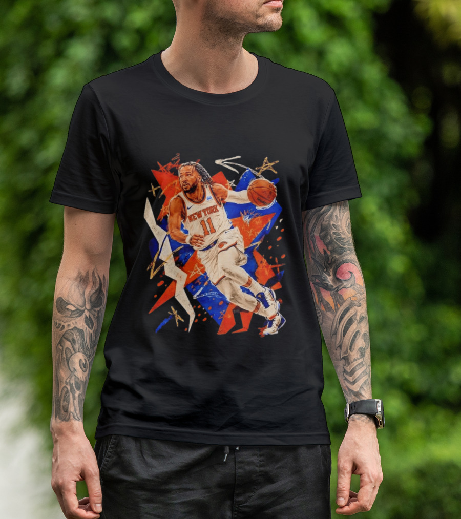 Jalen Brunson New York Knicks 11 Basketball T-Shirt