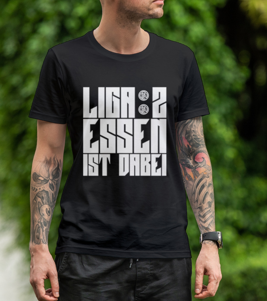Liga 2 Essen Ist Dabei Soccer Celebration Football T-Shirt