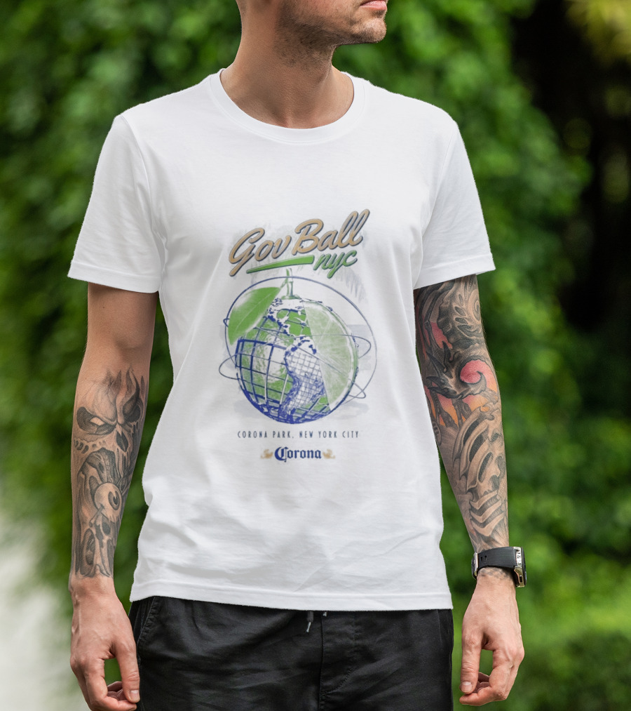 Gov Ball 2026 New York City June 5 7 Corona Festival T-Shirt