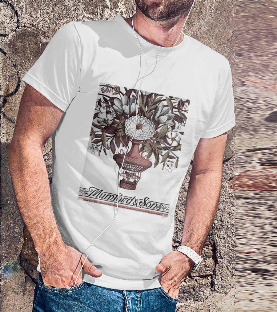 Mumford And Sons Folsom Field Boulder Colorado June 6 2026 Event With Sierra Ferrell And Dylan Connell T-Shirt
