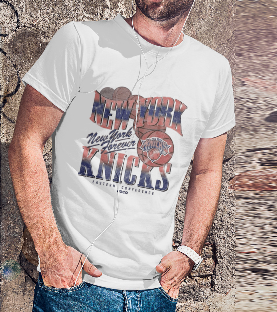 New York Knicks Eastern Conference Basketball Team T-Shirt