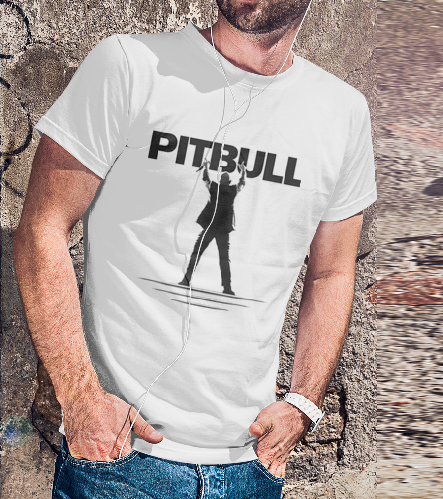 Pitbull I'm Back World Tour 2026 Dale White T-Shirt