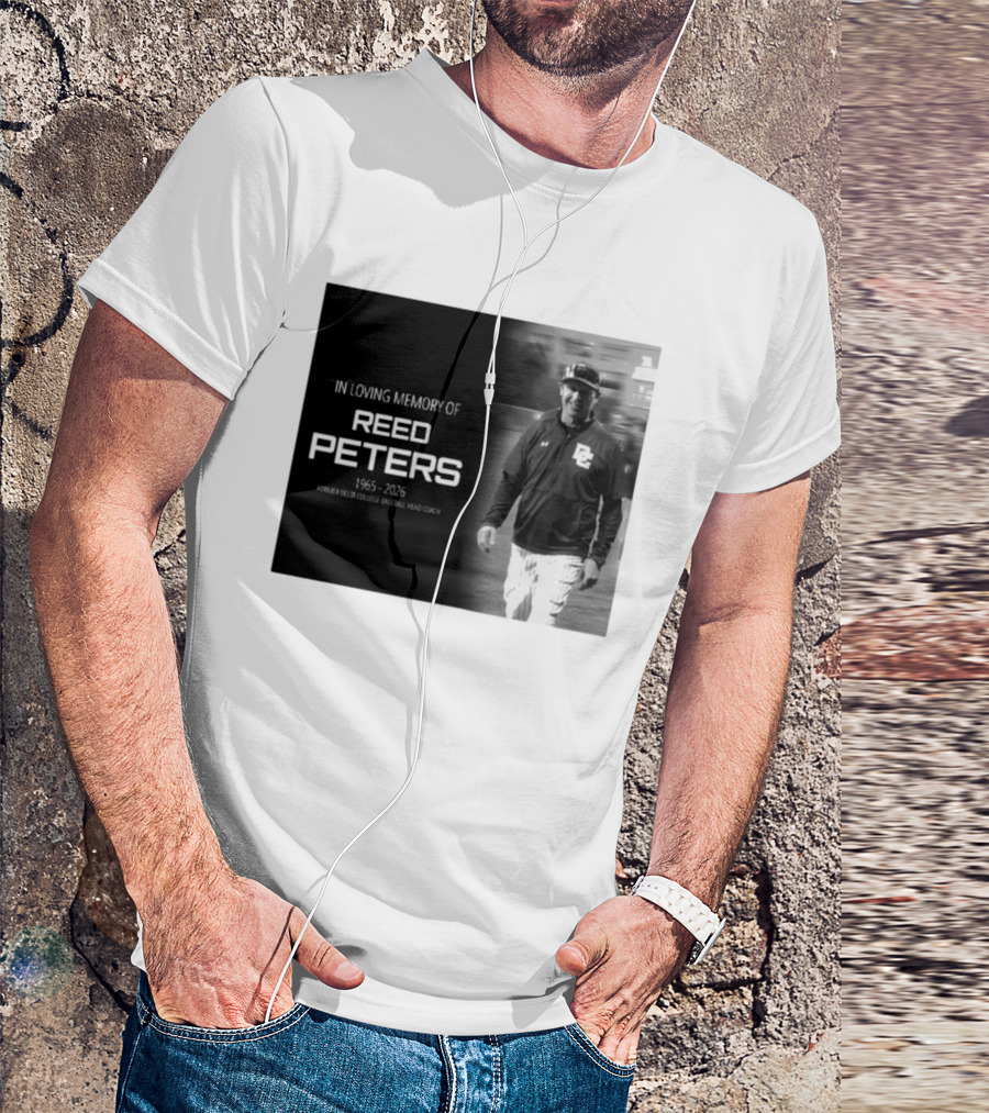 In Loving Memory Of Reed Peters 1965 2026 Former Delta College Baseball Head Coach Dc T-Shirt