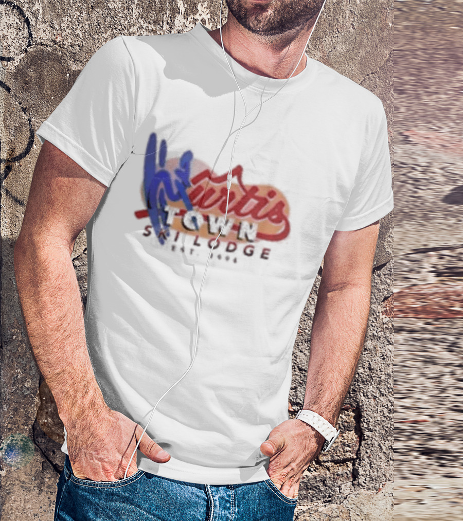 Kurtis Conner Ski Lodge Est 1994 Retro Winter Lodge T-Shirt