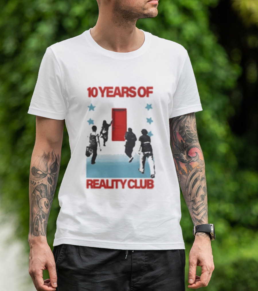 10 Years Of Reality Club Sing Dance And You Celebration T-Shirt