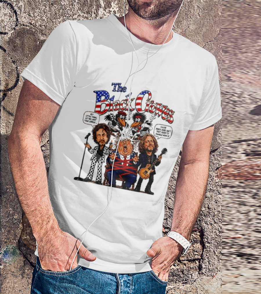 The Black Crowes Dump On Trump Political Commentary Band T-Shirt