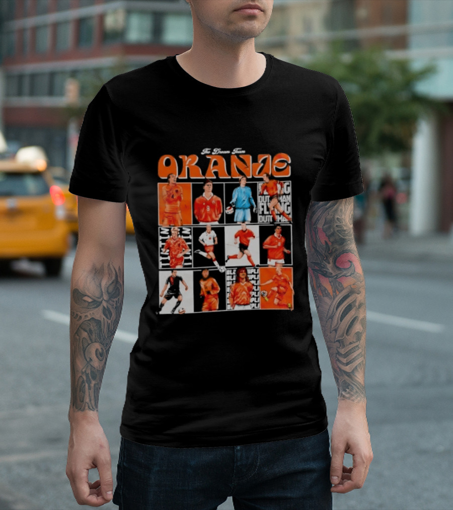 The Oranje Holland Football Legends Dream Team Series T-Shirt