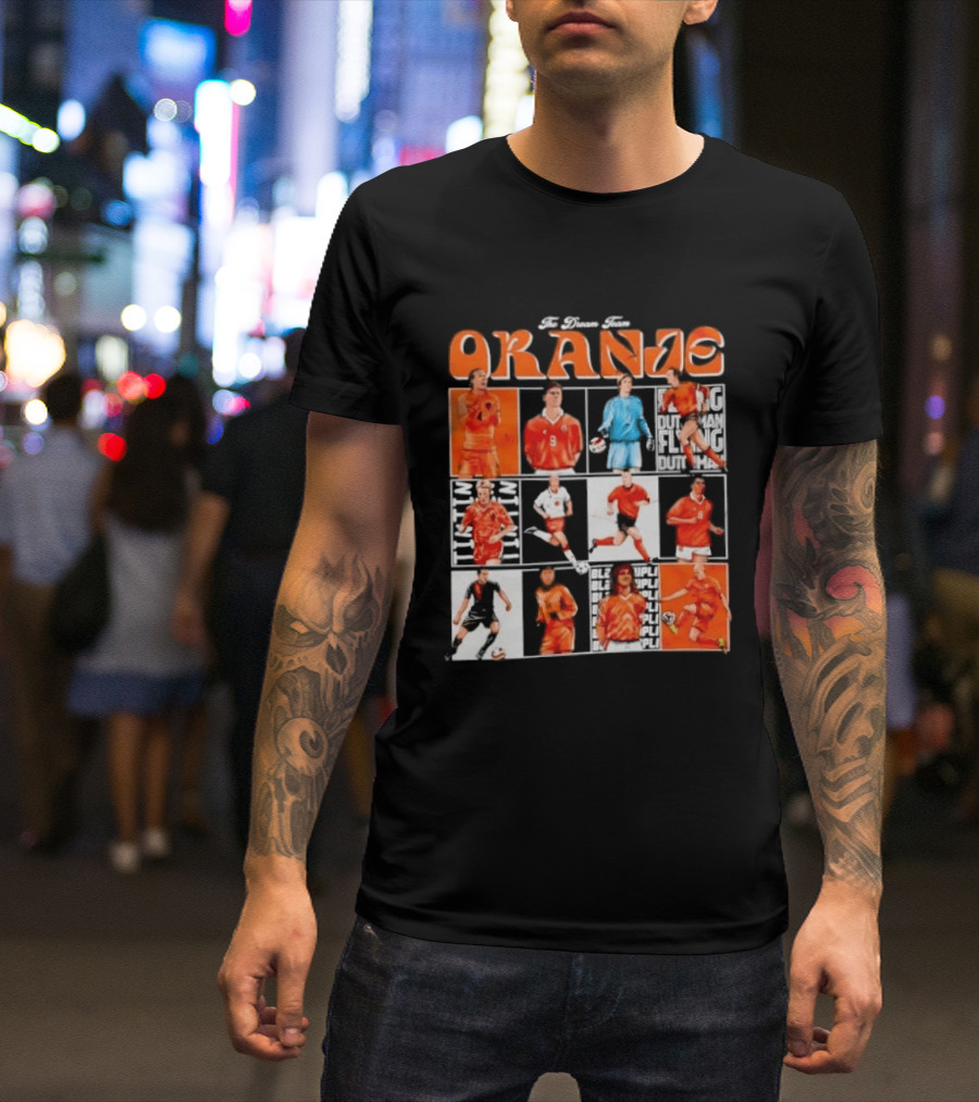 The Oranje Holland Football Legends Dream Team Series T-Shirt