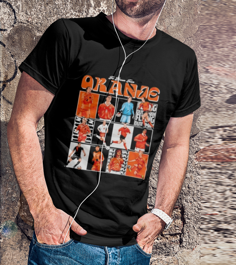 The Oranje Holland Football Legends Dream Team Series T-Shirt