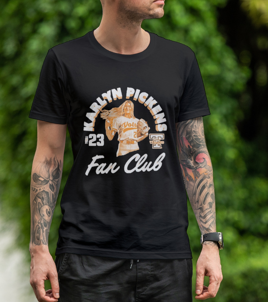 Karlyn Pickens #23 Tennessee Lady Vols Fan Club T-Shirt