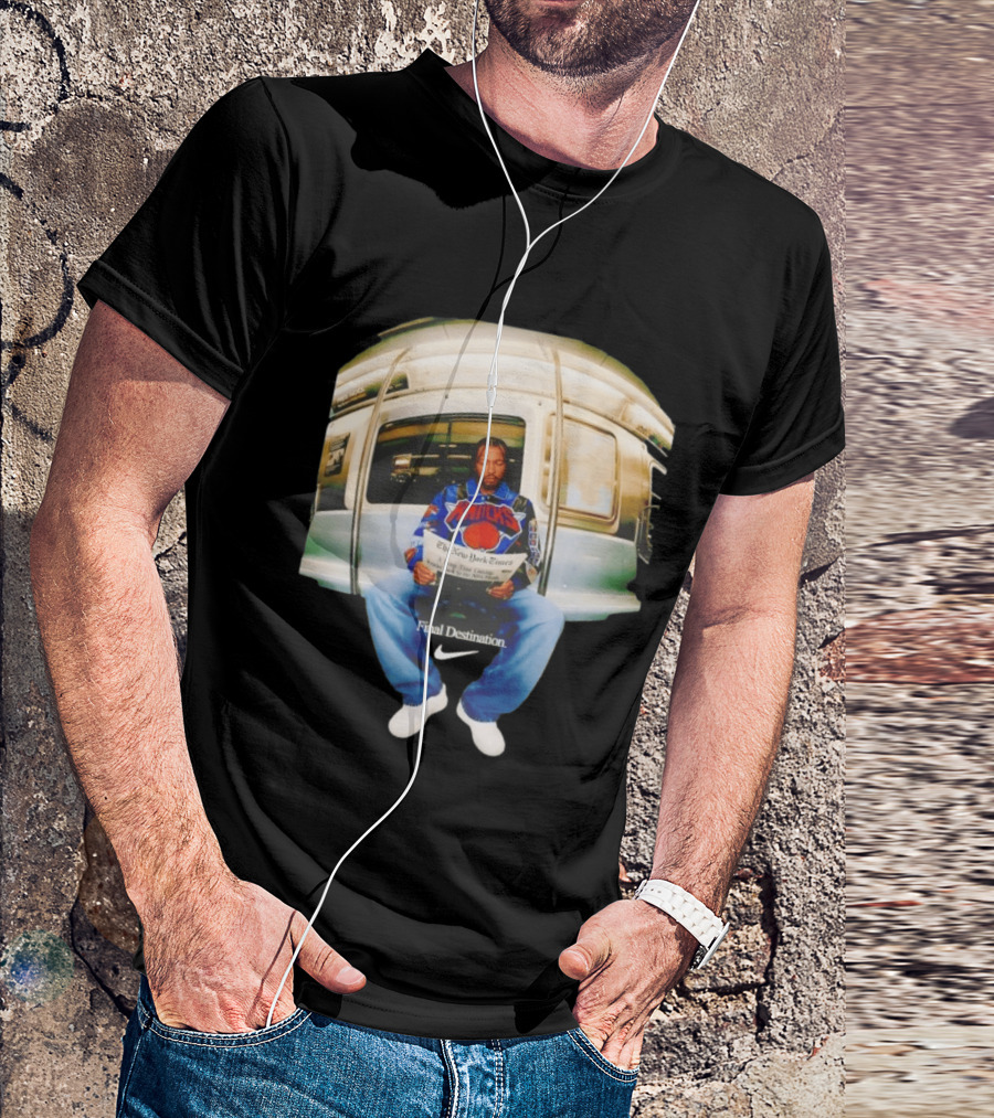 Jalen Brunson New York Knicks Final Destination Nike Edition T-Shirt
