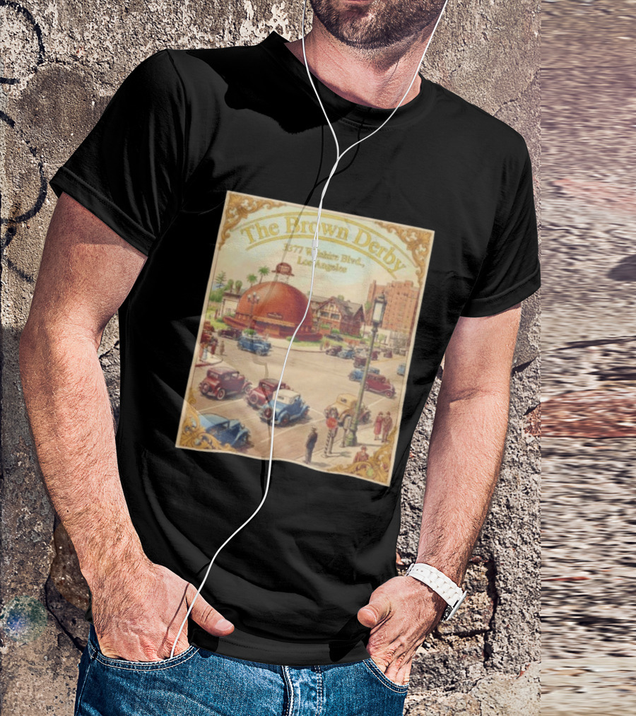 The Brown Derby 3377 Wilshire Blvd Los Angeles T-Shirt