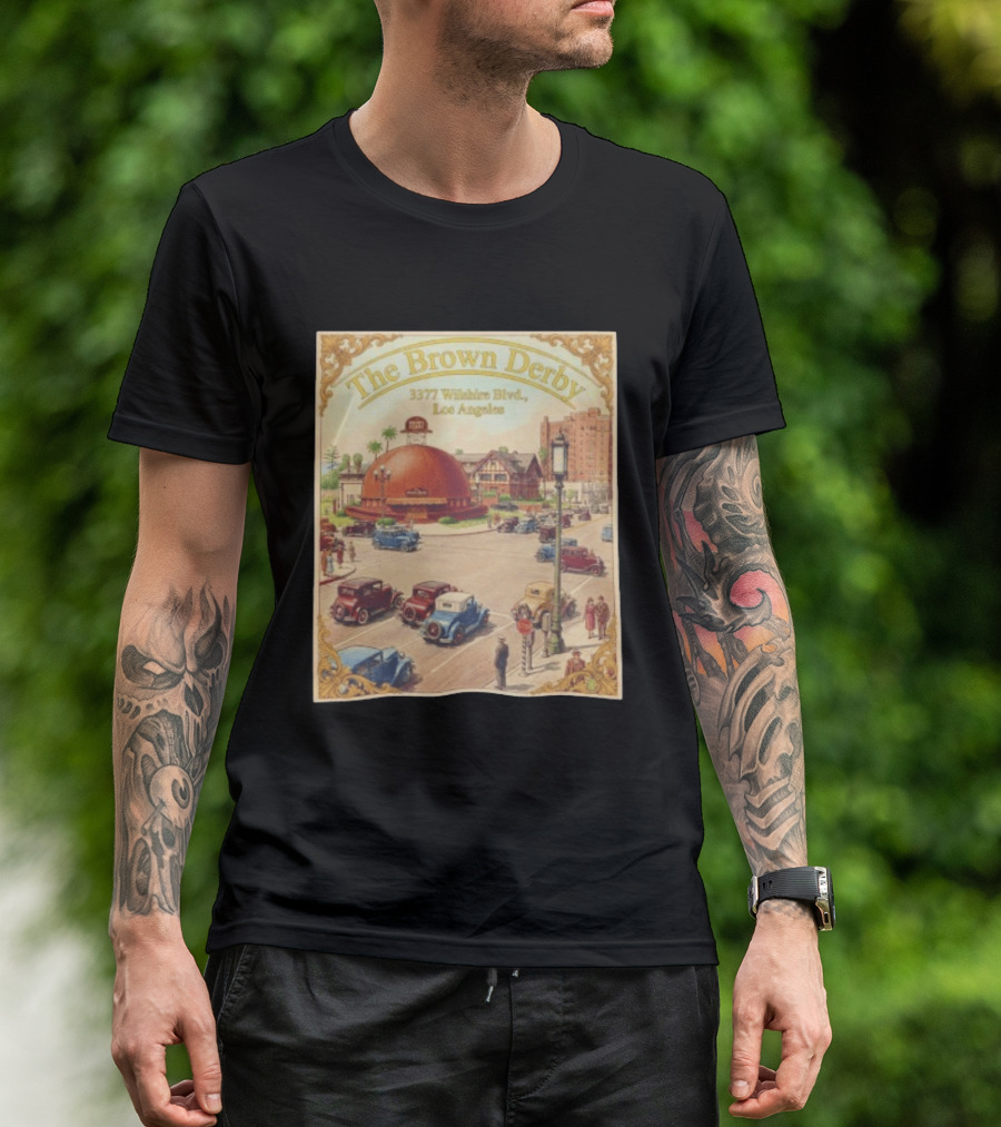 The Brown Derby 3377 Wilshire Blvd Los Angeles T-Shirt