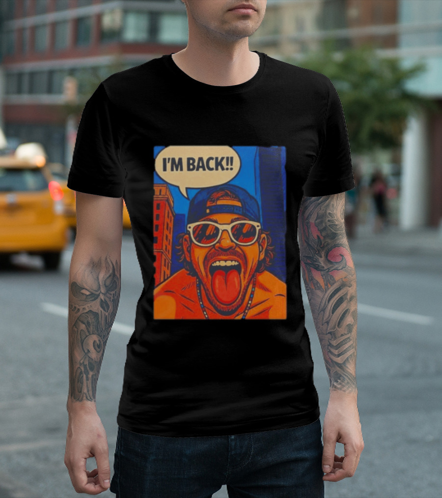 Los Angeles Dodgers Kike Hernandez I'm Back T-Shirt