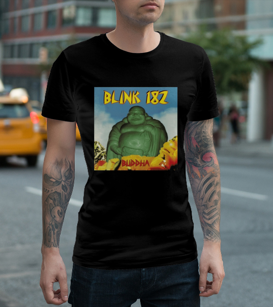 Blink 182 Buddha Album Cover Pop Punk T-Shirt
