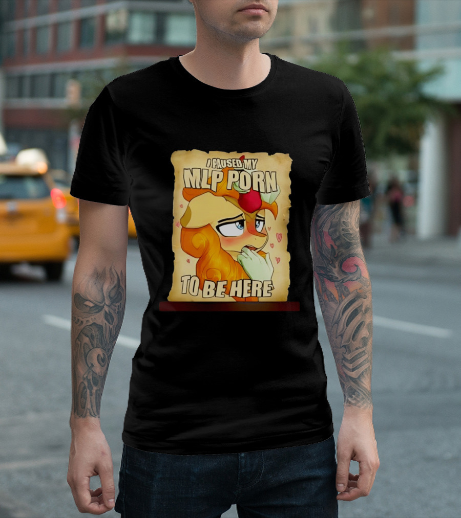 I Paused My MLP Porn To Be Here My Little Pony T-Shirt