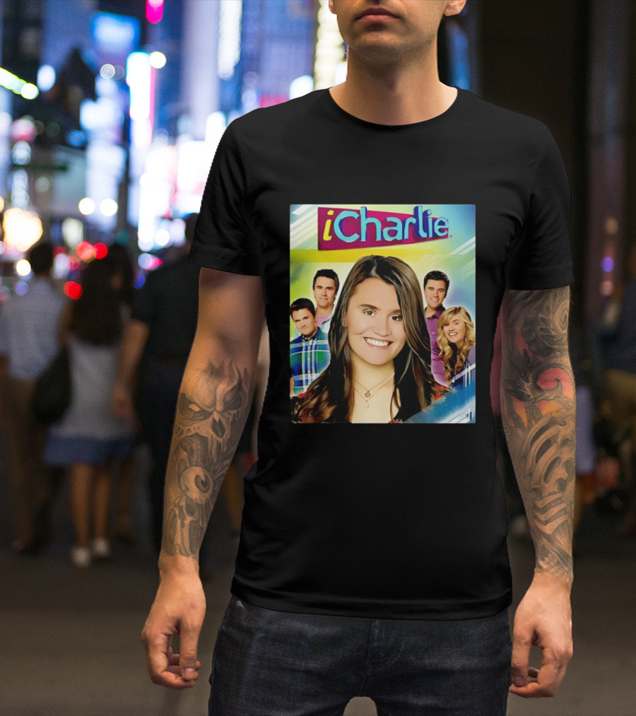 ICharlie Good Luck Charlie And ICarly Show Stars Cast T-Shirt