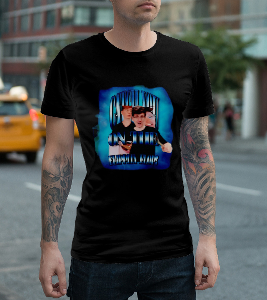Catch You On The Flippity Flop Jack Massey Welsh Phrase T-Shirt