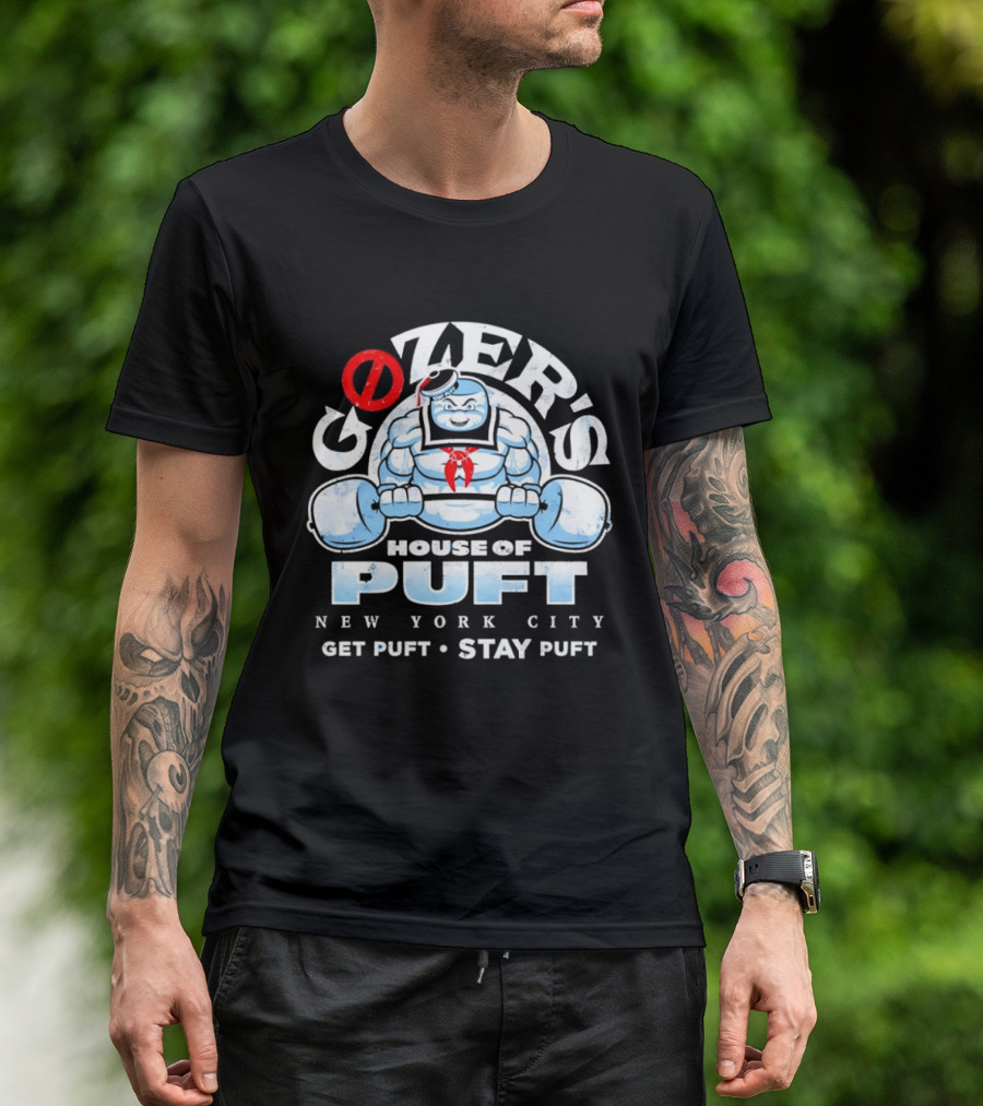 Gozer's House Of Puft New York City Muscular Stay Puft Get Puft Stay Puft T-Shirt