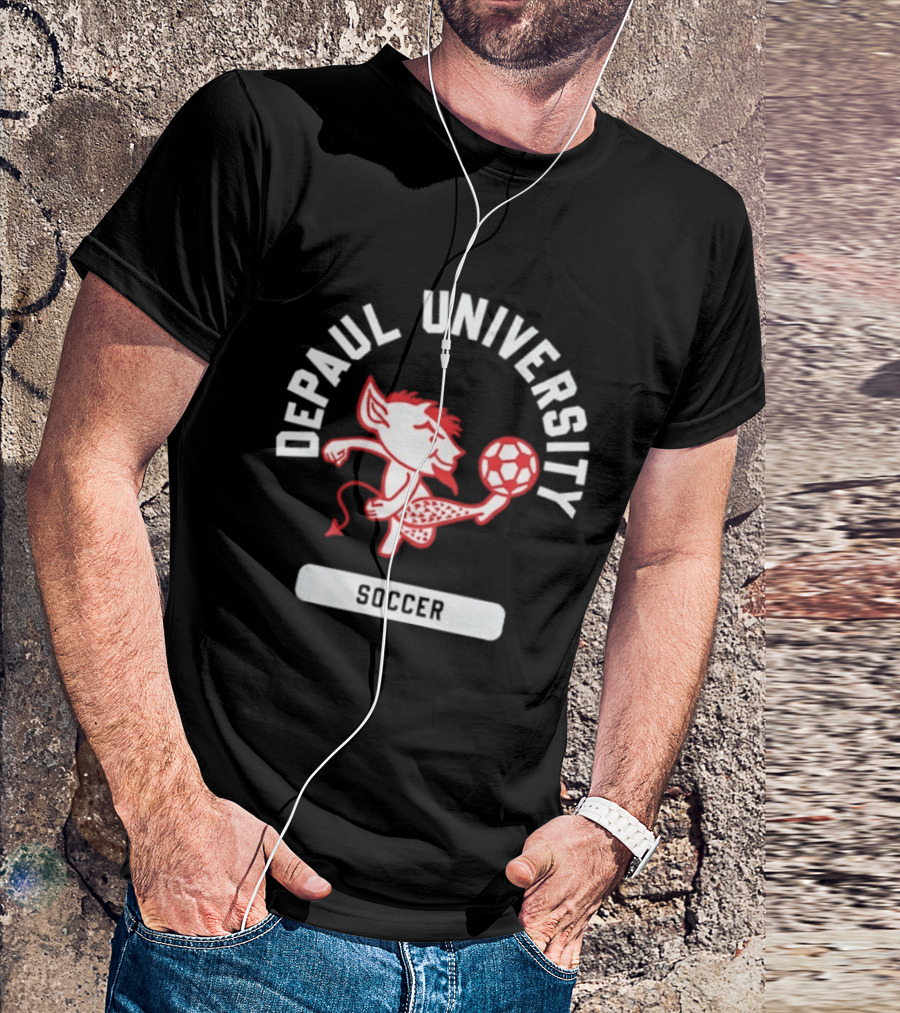 DePaul University Blue Demons Soccer T-Shirt