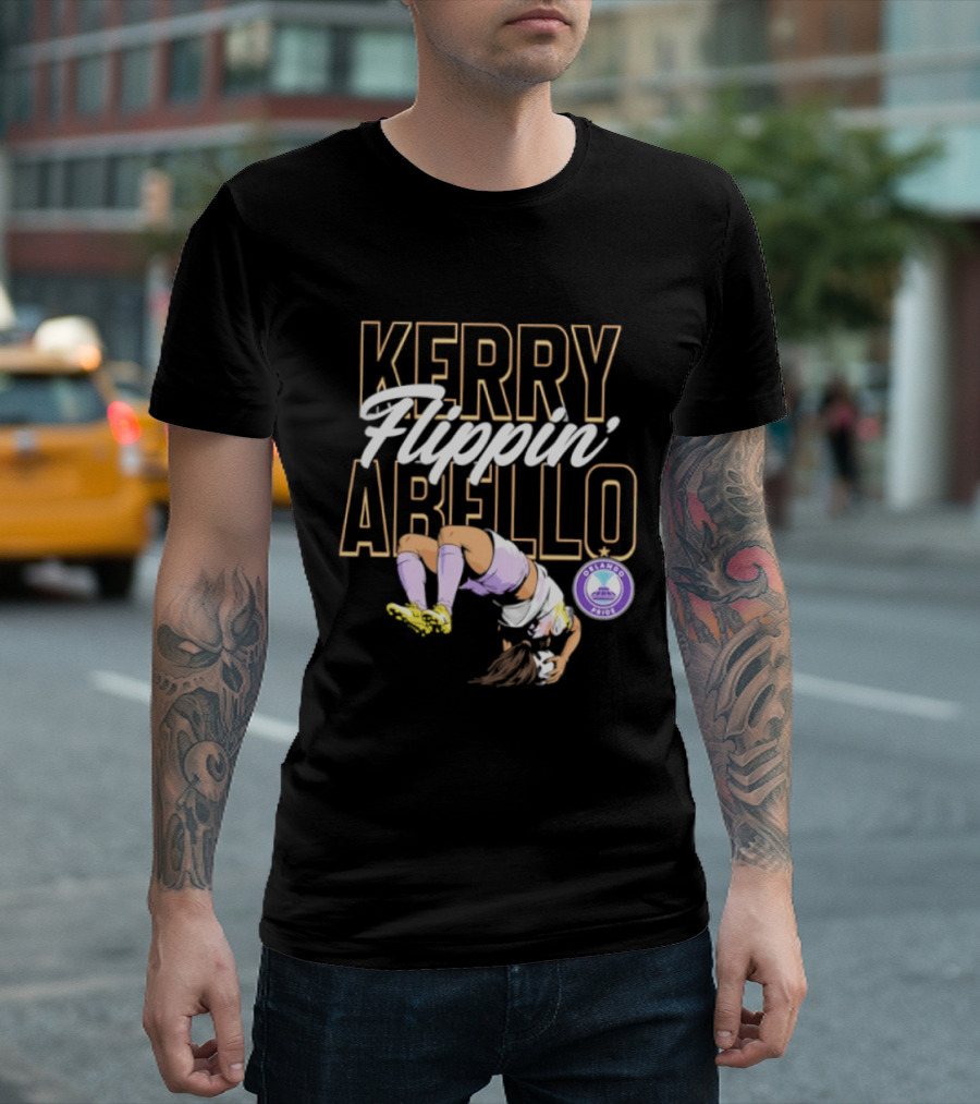 Kerry Abello Flippin Orlando Pride NWSL T-Shirt