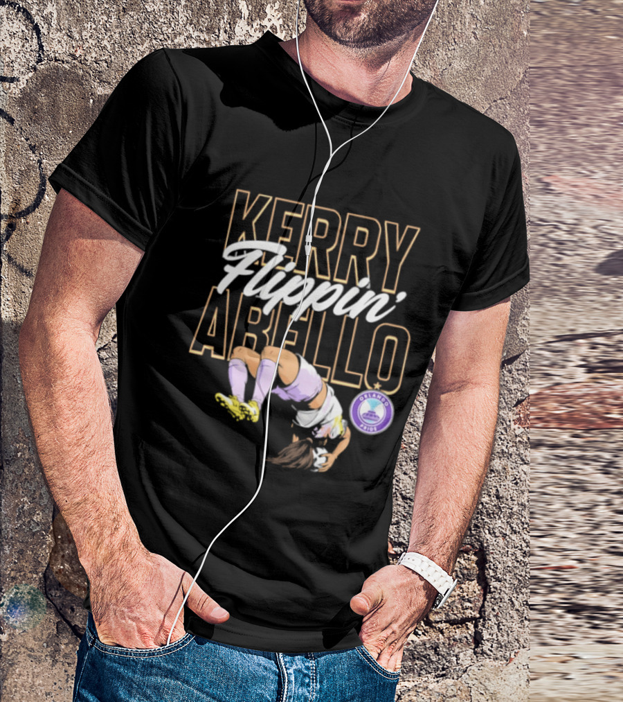 Kerry Abello Flippin Orlando Pride NWSL T-Shirt