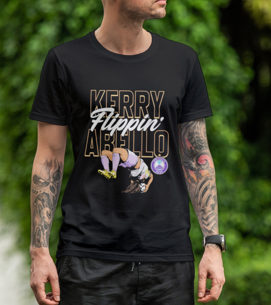 Kerry Abello Flippin Orlando Pride NWSL T-Shirt