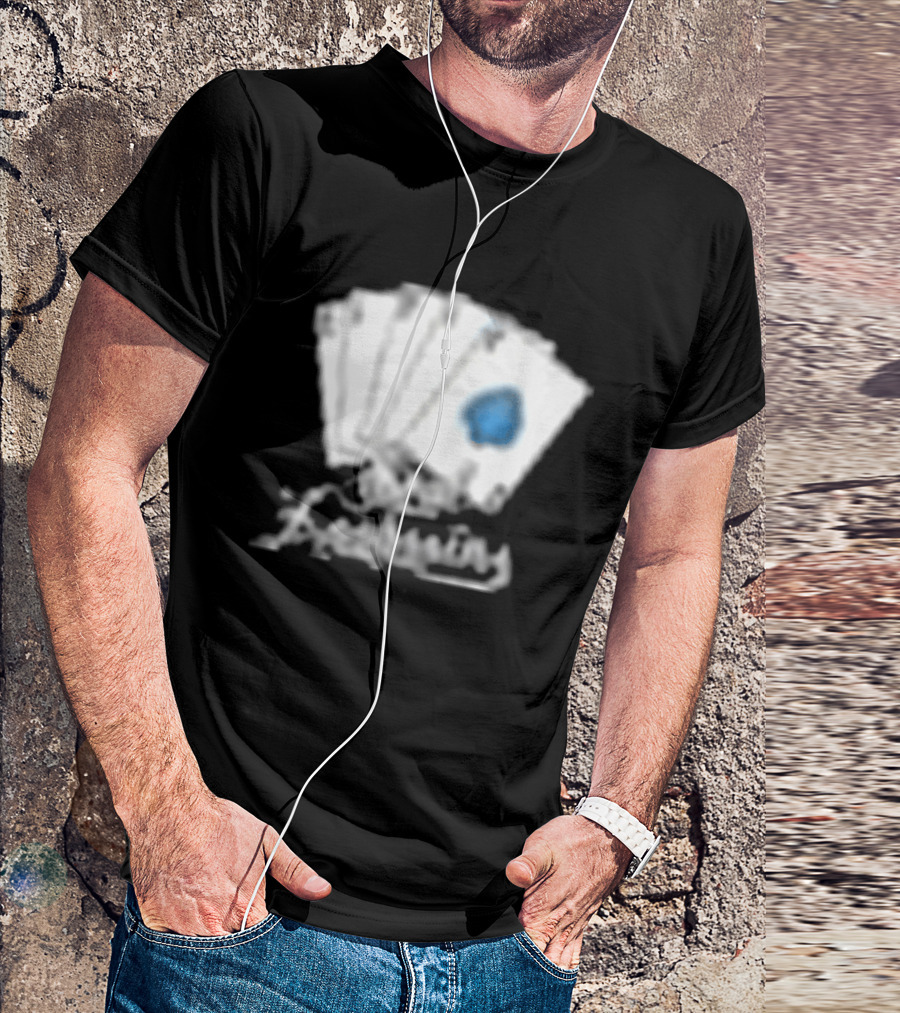 Soul Assassins Dj Gs X T.f Don't Call Me Lucky Playing Cards Spade T-Shirt