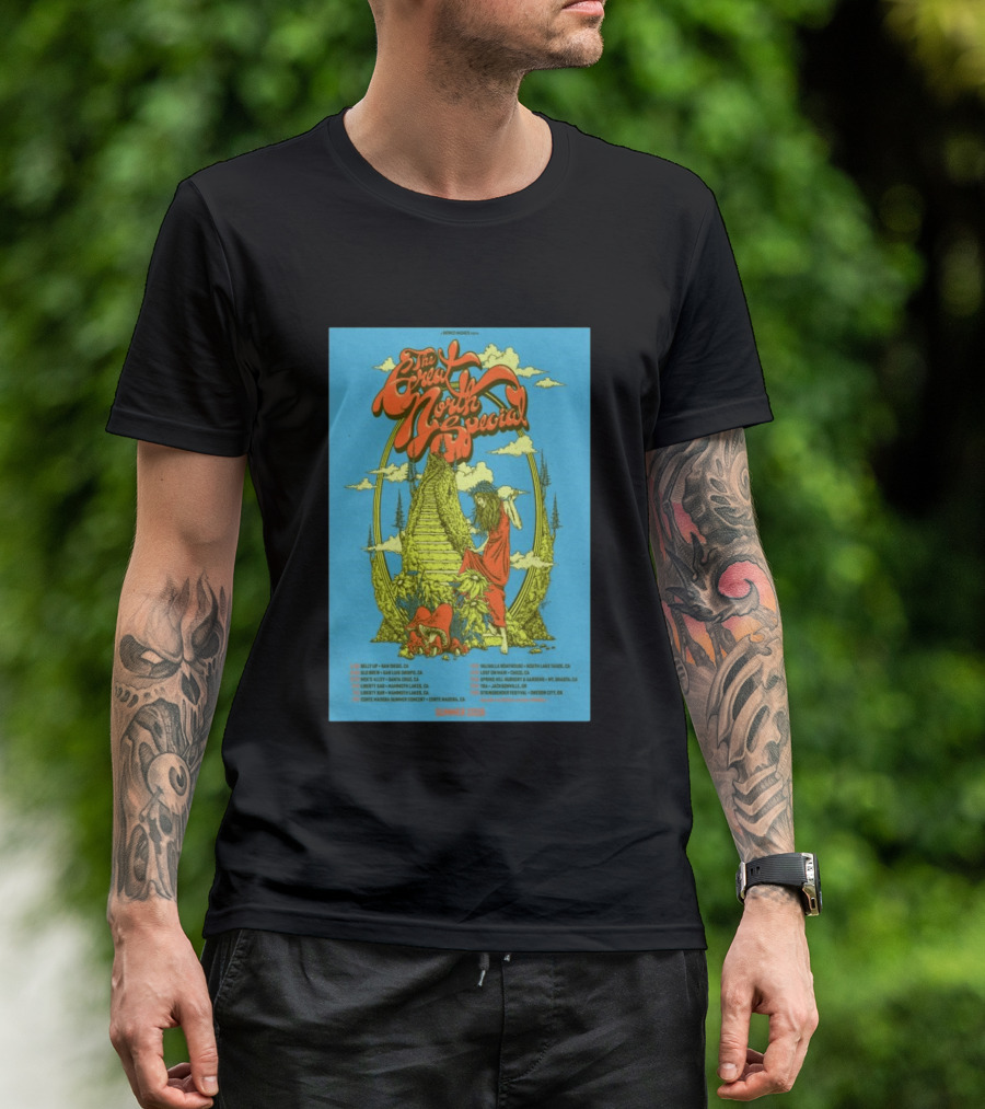 The Great North Special Tour 2026 Uncle John's New Haven Liberty Hall Fillmore West Shrine Auditorium Hollywood Events T-Shirt