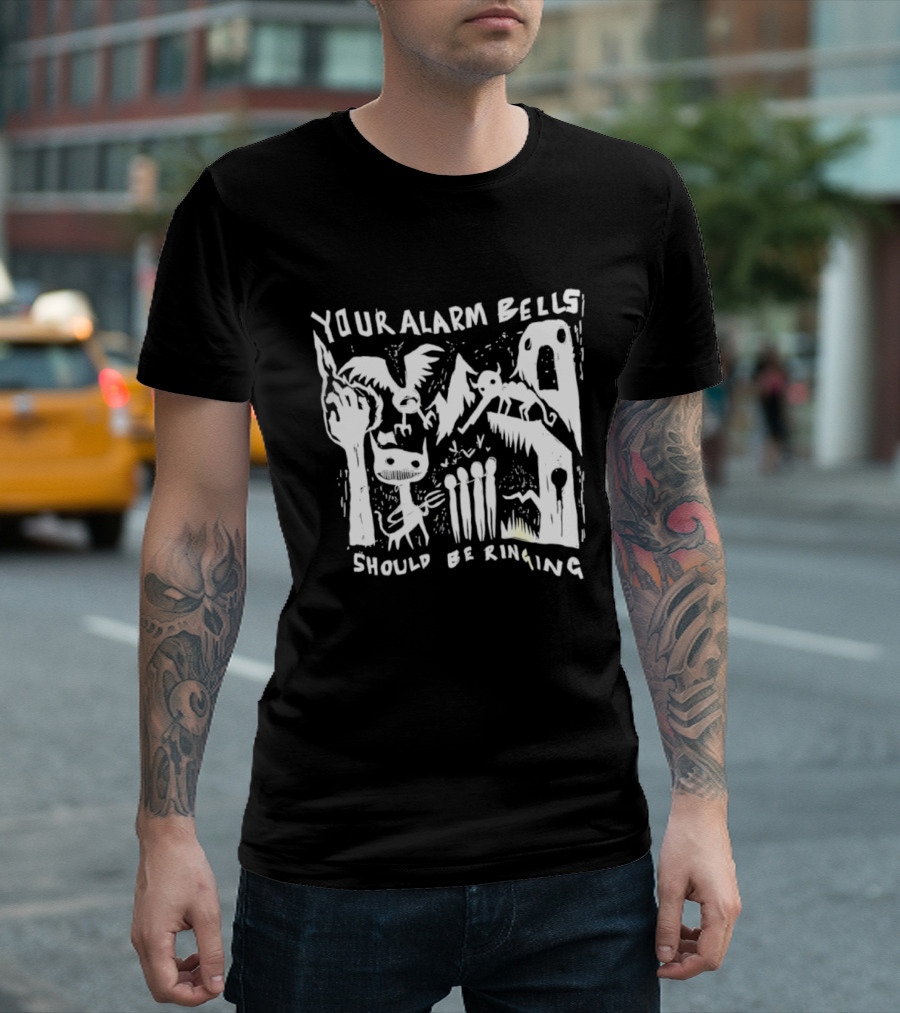 Your Alarm Bells Should Be Ringing Creature And Archway Scene T-Shirt