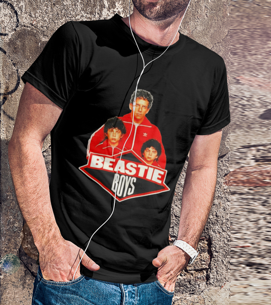 Beastie Boys Red Tracksuit Iconic Hip Hop T-Shirt