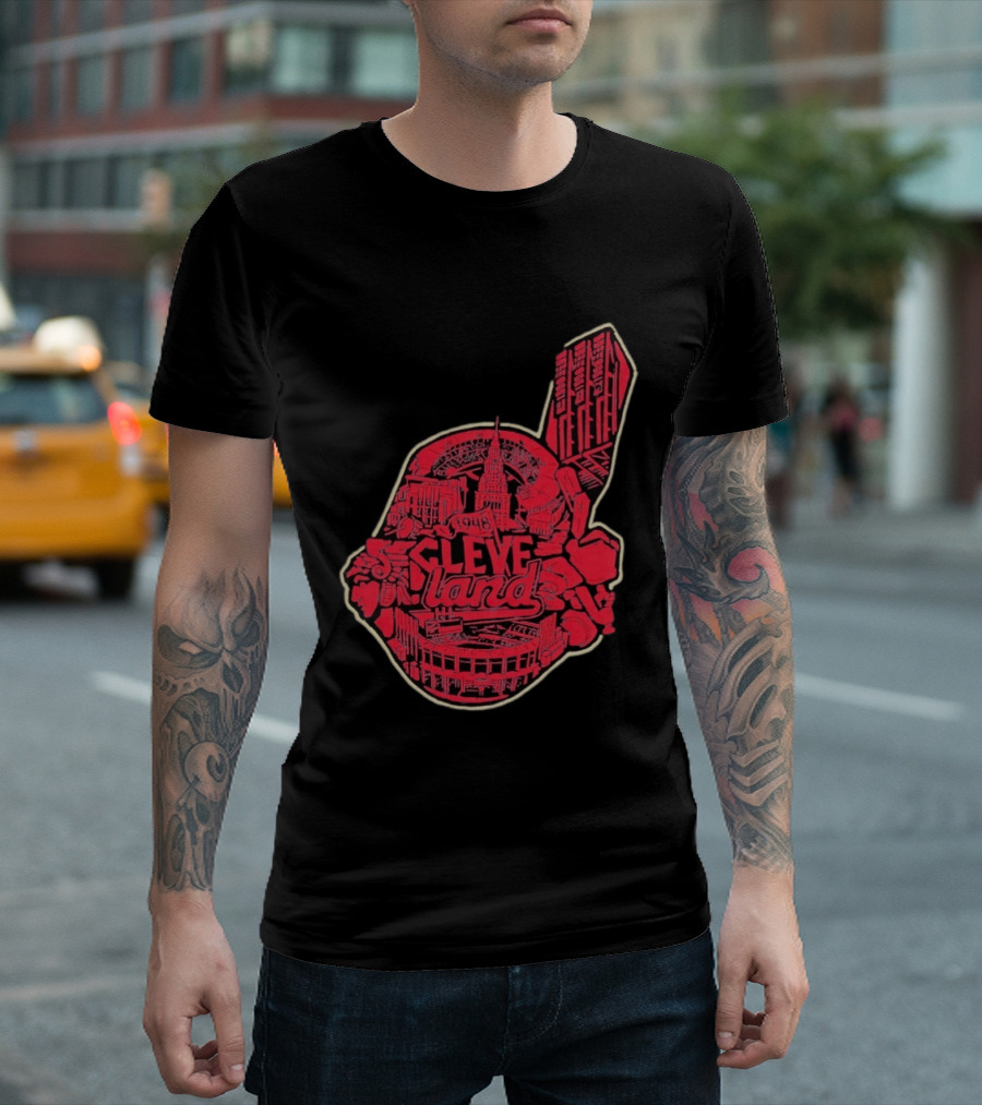 Cleveland Guardians 1948 Terminal Tower Progressive Field CLEVEland T-Shirt