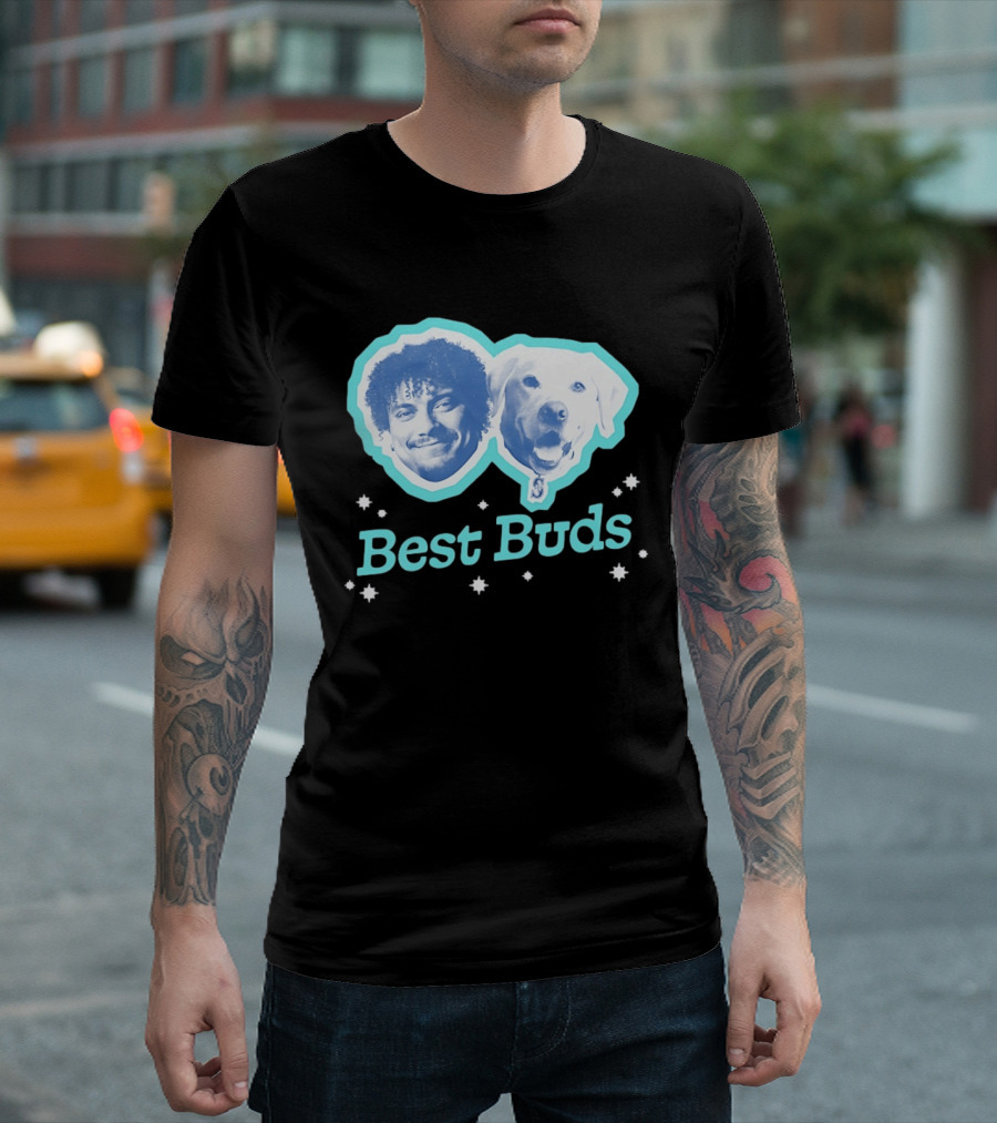 J P Crawford Seattle Mariners Baseball Best Buds T-Shirt