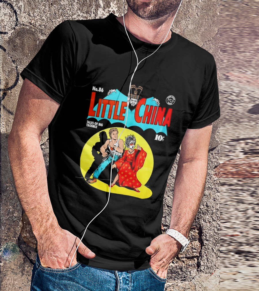 No 86 Little China Jack Burton Gracie Law David Lo Pan Tales Of Big Trouble T-Shirt