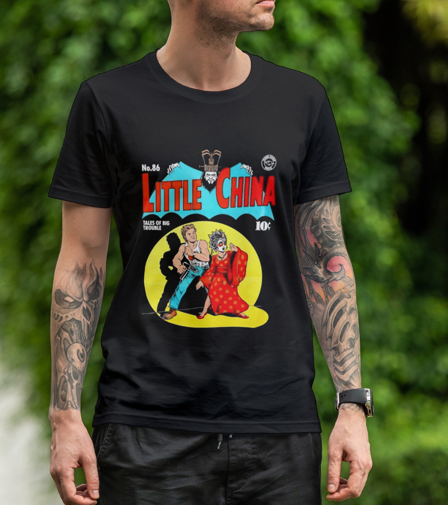 No 86 Little China Jack Burton Gracie Law David Lo Pan Tales Of Big Trouble T-Shirt