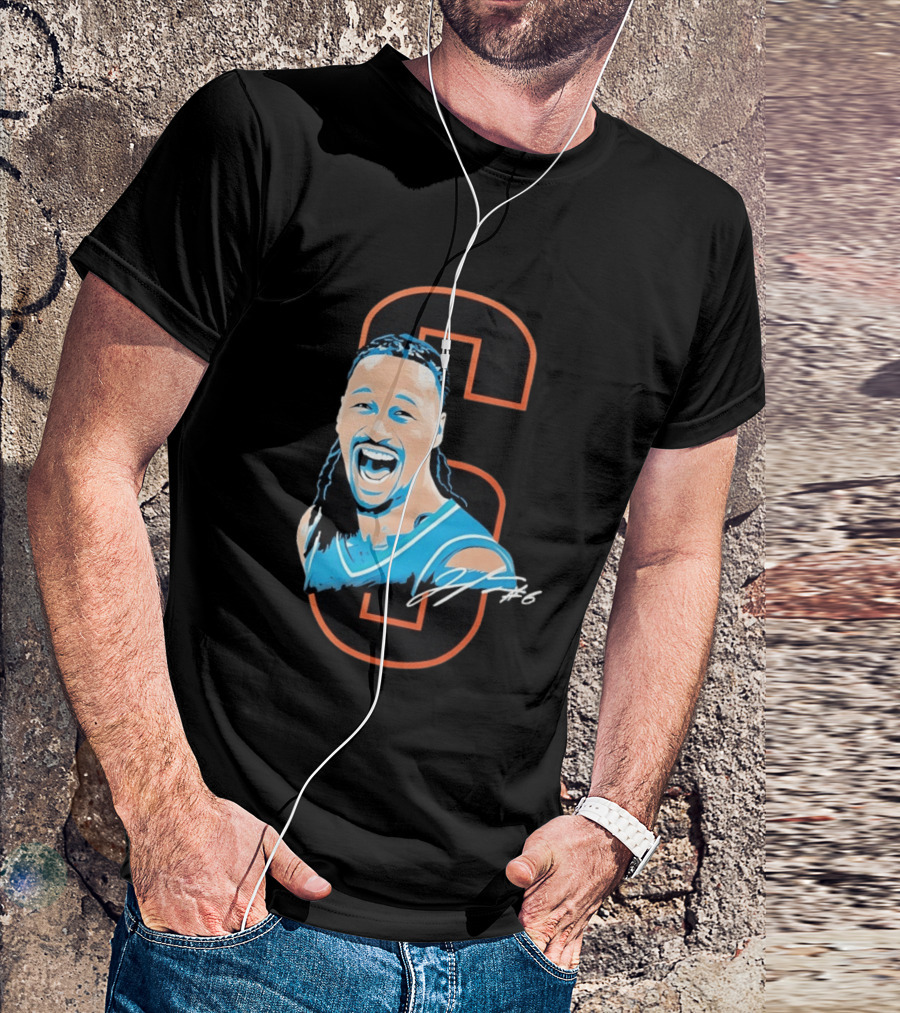 Jaylin Williams Number 6 Oklahoma City Thunder Basketball Signature T-Shirt
