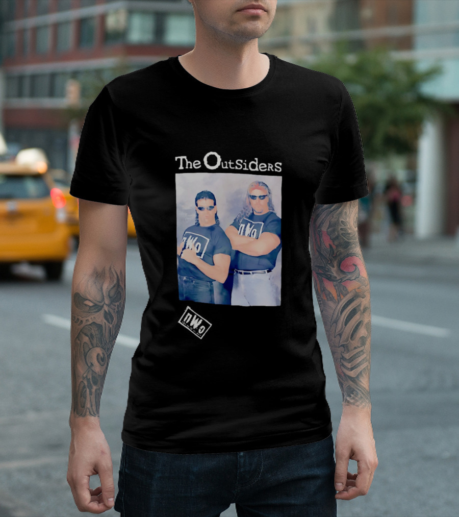 NWo The Outsiders Kevin Nash Scott Hall T-Shirt