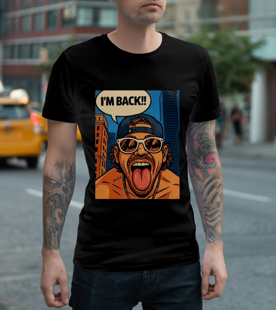 Premiun Dodgers Kiké Hernández I'm Back T-Shirt