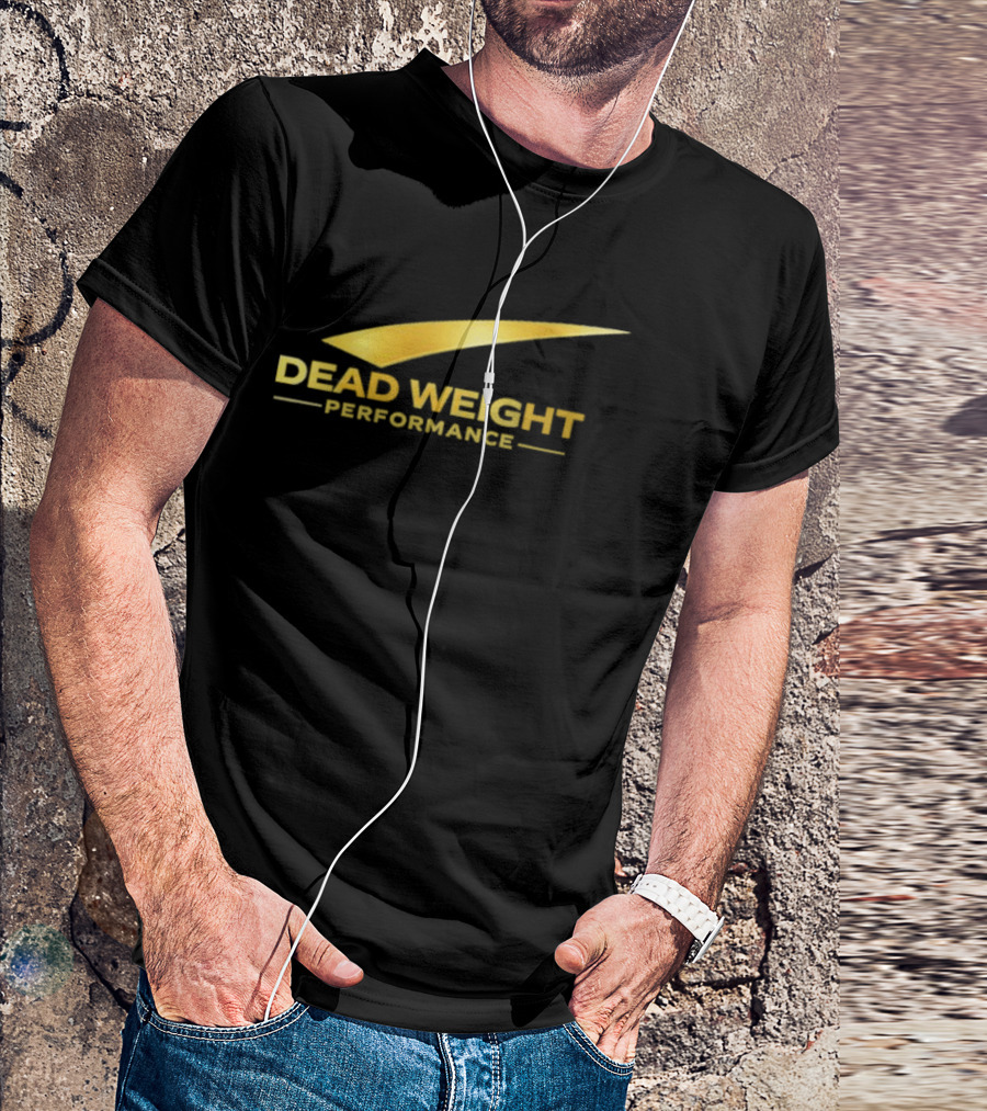Dead Weight Performance Original Gold Swoosh T-Shirt