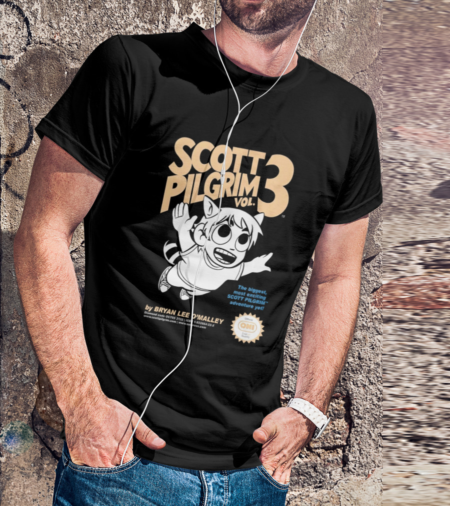 Scott Pilgrim Vol 3 Scott Pilgrim And The Infinite Adventure You By Bryan Lee O'Malley Oni T-Shirt