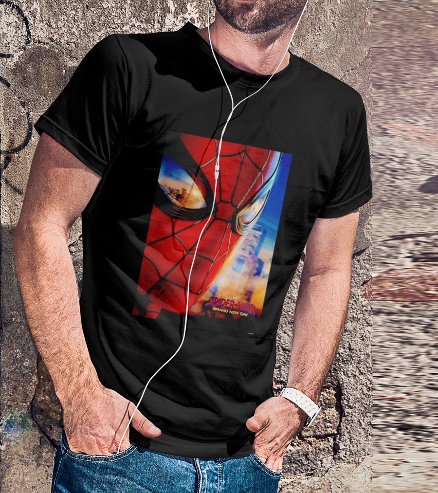Spider Man Marvel Brand New Day Mask Studios T-Shirt