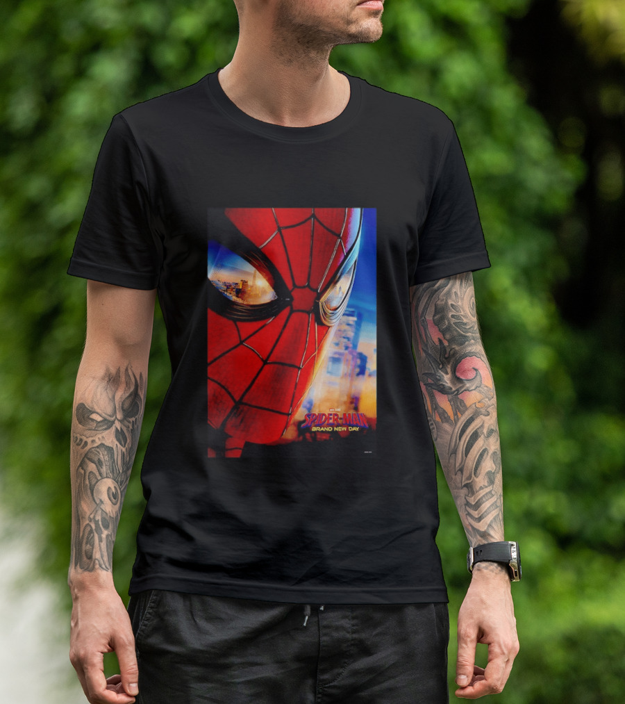 Spider Man Marvel Brand New Day Mask Studios T-Shirt